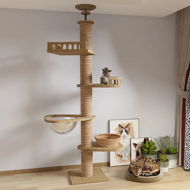 Floor to Ceiling Cat Tree