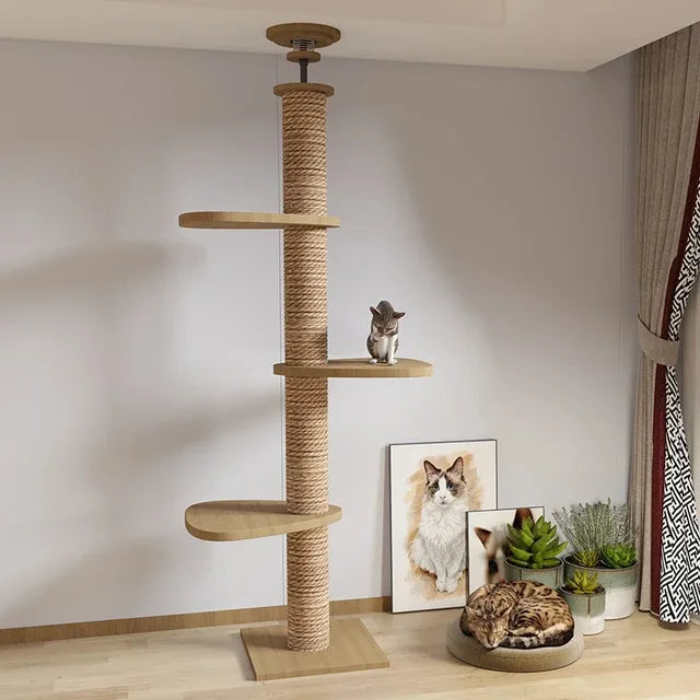 Floor to Ceiling Cat Tree